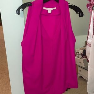 Magenta top